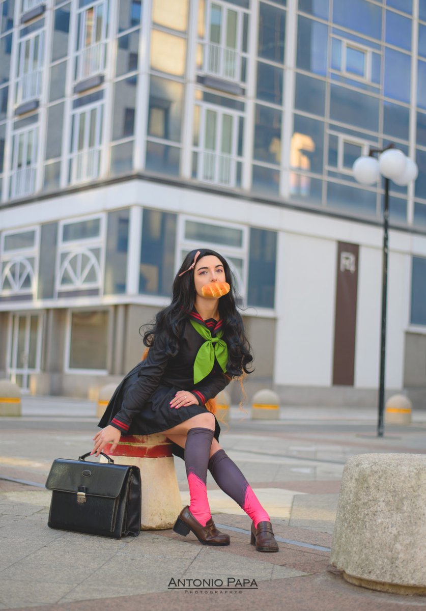 facesofwow's tweet image. Nezuko Kamado School Uniform Review by poterista bit.ly/3eNXFUJ #gaming #warcraft