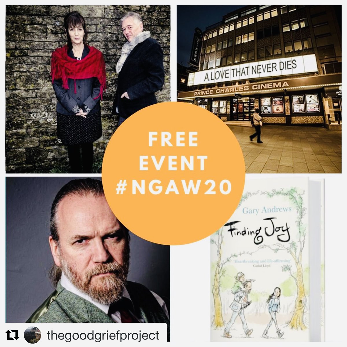 RedbridgeLibs's tweet photo. Join us on 3/12 for what will be a supportive and life affirming event. Tickets flying out, so don't miss out! link in comments. .@GoodGriefProj .@GaryScribbler .@ToonLibraries .@KirkleesLibrary .@DyingMatters .@goodgrieftrust #EngagingLibs #LibrariesFromHome https://t.co/sWkVDDJspf