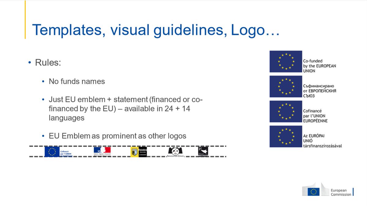 EUinmyRegion's tweet photo. 🆕 Visibility requirements Online generator, brand book, templates
What is the state of play of the implementation?
Explanations on how to do and how to use the online generator⤵️
https://t.co/3pGZAGqpiL

#informinio #EUbrand https://t.co/0NtbZNGTHK