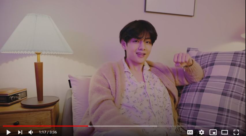 +cancelled. These shots from the "on my pillow" version. Also, is it just me, or does V's smile look like a frustrated smile as he sings 'my feet refuse to move'? Camera work throughout this, like in this scene from OG, and later in the soop version goes out then focuses onmember