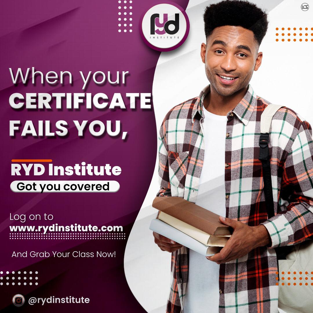 GOOD NEWS!!RYD institute is currently offering their entrepreneurship courses at a discount.The prices have been slashed to an extent and it's way more affordable to buy more courses nowSeize this opportunity today at  http://rydinstitute.com 