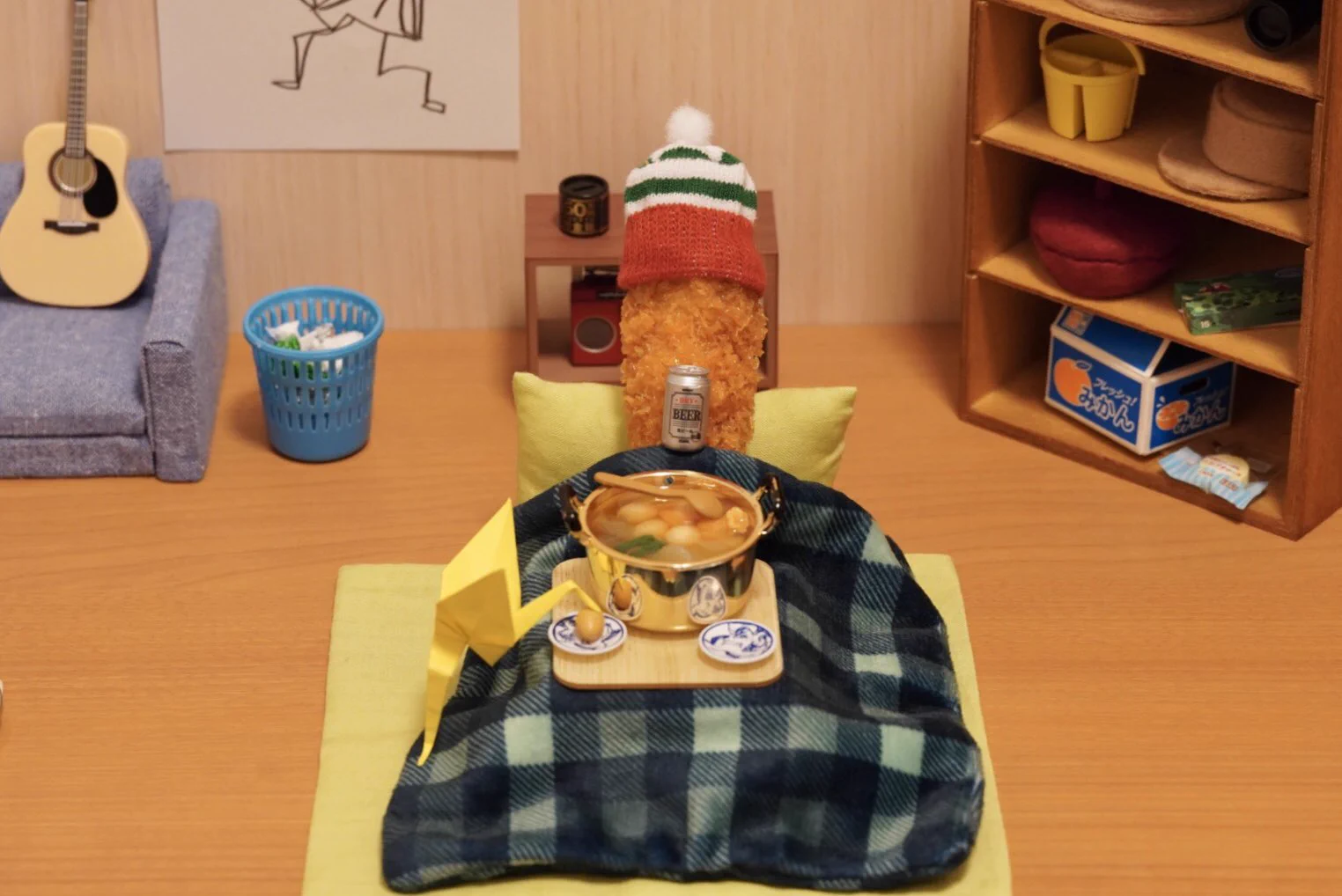 エビフライの生活は？寒くなってきたので暖かくして過ごしていますｗｗ