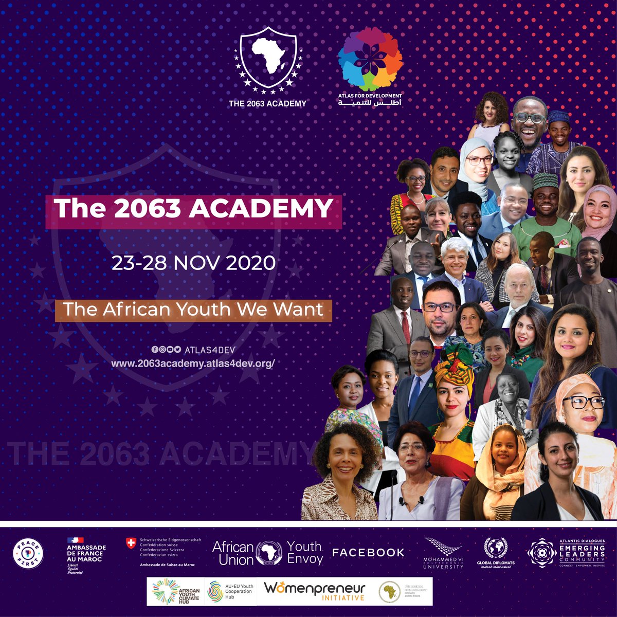 From the 23rd to the 28th November 
<a href="/The2063Academy/">The 2063 Academy </a>  hosted a series of educational sessions on The Africa Youth We Want. Did you participate? #AYM2020   x.com/The2063Academy…