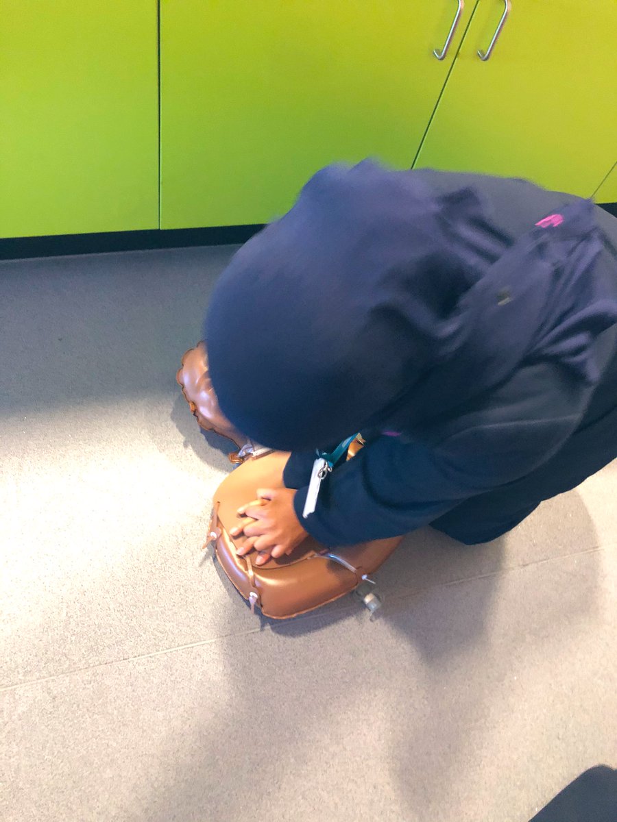edengirlsWF's tweet photo. Our Y9’s have been fantastic so far. They have learnt CPR with the help of @TheBHF and they have been using the #MiniAnne by @Laerdal_UK #FirstAid #CPR #leadershipday https://t.co/J9LwJWJcbU