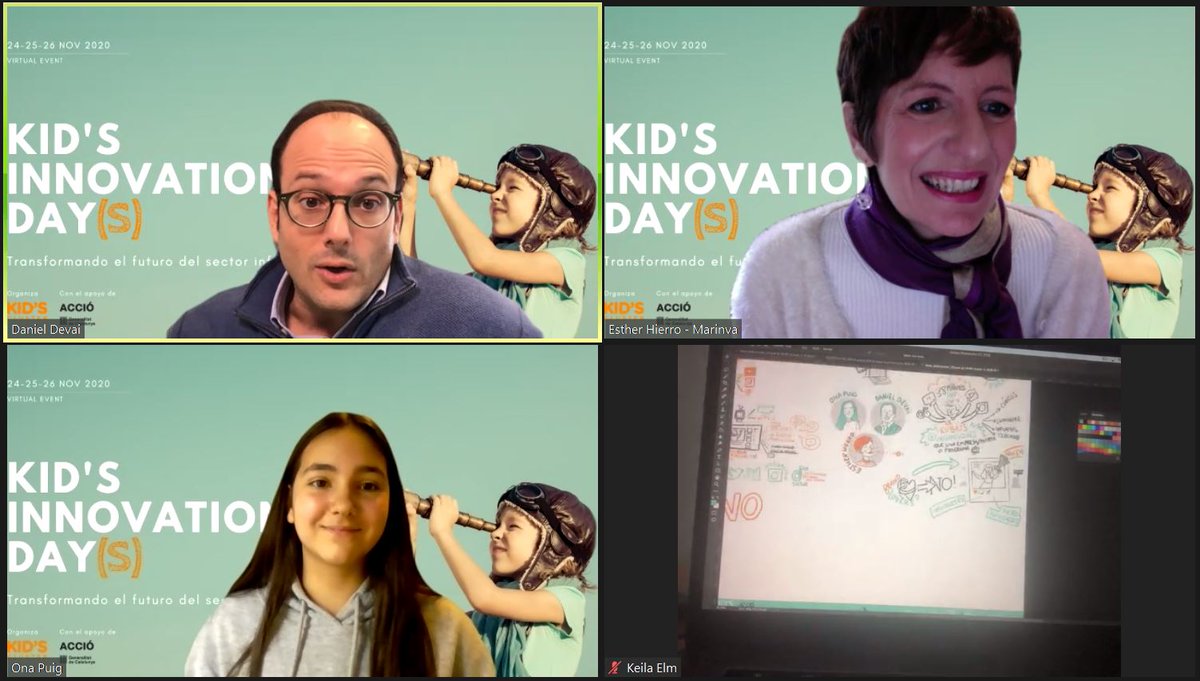 KIDSCLUSTER's tweet photo. #OnaPuig nos explica que sus referentes son más informales, más naturales y más cercanos que la publicidad convencional.

Y sobre los influencers apunta: "da igual cuantos seguidores tengas, todos somos influencers y prescriptores en nuestro entorno".

#KIDS2020 #SumarMultiplica https://t.co/R36nk0FQxK