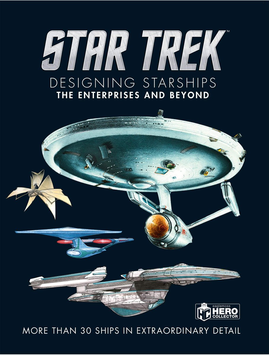 Moreover, the previous books in this collection are just as wonderful. They bring together the tremendous research work done for the booklets accompanying  @StarTrekModels :
