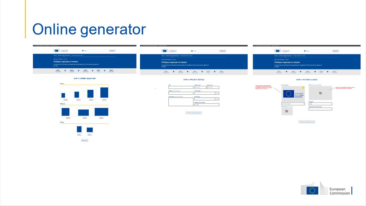 EUinmyRegion's tweet photo. 🆕 Visibility requirements Online generator, brand book, templates
What is the state of play of the implementation?
Explanations on how to do and how to use the online generator⤵️
https://t.co/3pGZAGqpiL

#informinio #EUbrand https://t.co/0NtbZNGTHK