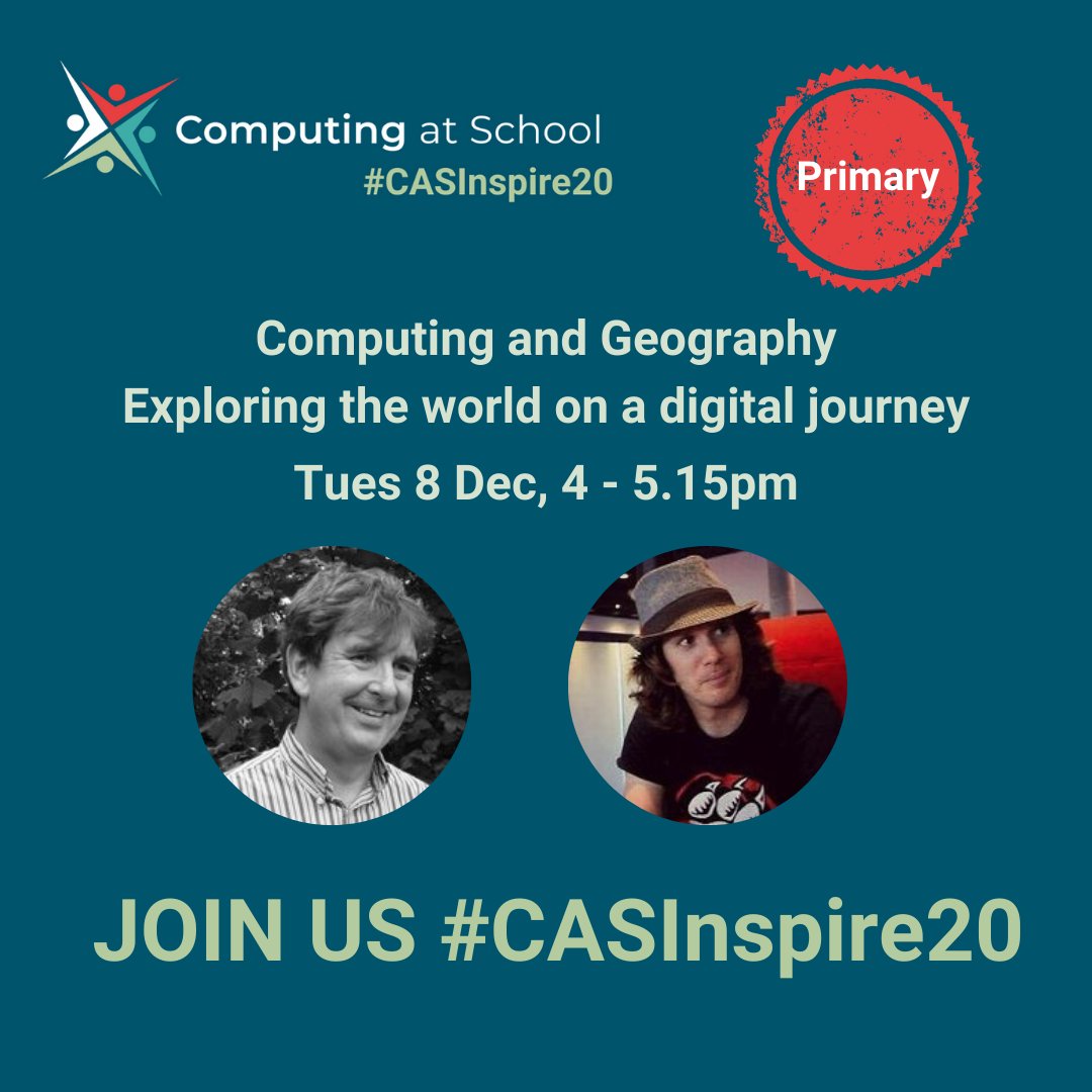 CompAtSch's tweet photo. We have more #CASInspire20 sessions coming up, hosted by @amazingict - Computing and History - Creating animations to bring the past to life! &amp; Computing and Geography - Exploring the world on a digital journey!
Book now: https://t.co/YuE5v0j3fA
#CASVirtual https://t.co/12QR0wj2OP