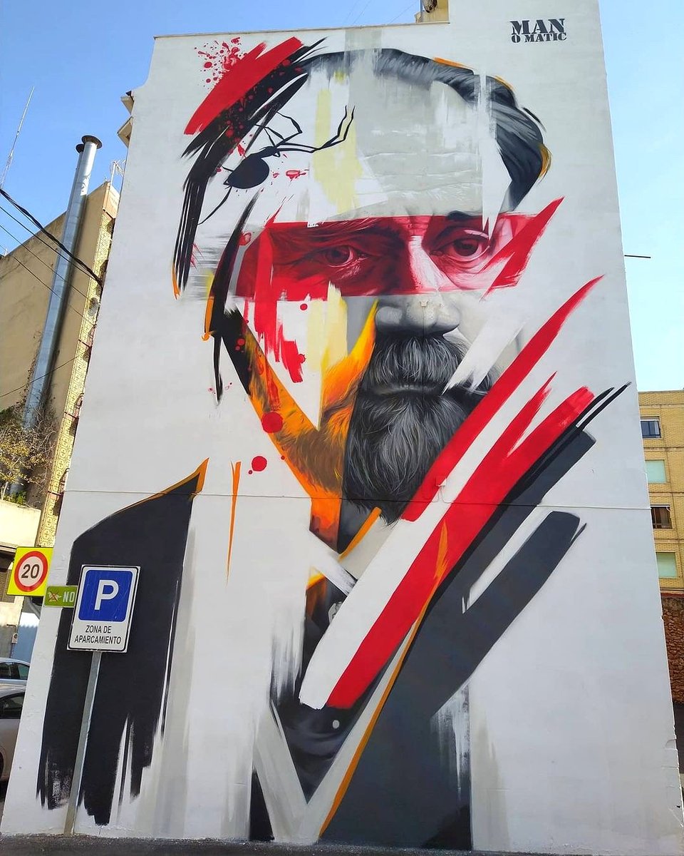 brababella's tweet photo. #Streetart by #ManoMatic @ #Cheste, Spain, for #GraffiteaCheste
https://t.co/WS0GqL1pAq @manomaticone #arteurbana #urbanart #murals #muralism https://t.co/bFqYb7kZpj