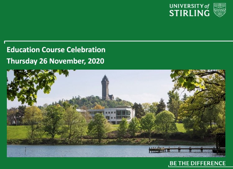 CoachJasmine's tweet photo. Lovey to attend the virtual graduation @StirUni this morning!  Congratulations to all students and teachers on your achievements. 🌟

Delighted to be awarded with my Masters of Research in Educational research !🤗 https://t.co/aYpIQEh6xe