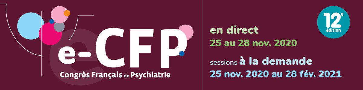 AHSMtweets's tweet photo. Cette année encore, l'AHSM participe au Congrès Français de Psychiatrie qui se transforme exceptionnellement en #eCFP2020 au vu du contexte actuel.

ℹ️ Pour en savoir plus : https://t.co/j80e6LkDd1 https://t.co/A68o50B7Q3