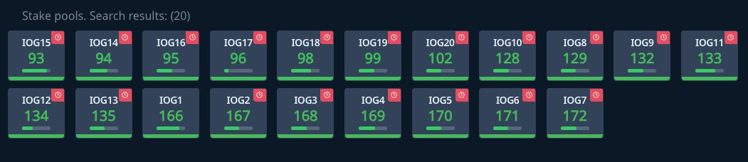 IOGroup's tweet photo. We’re retiring… 😀 In late December, we’ll close our IOG #Cardano public pools. It's been great having you to stake, but we want you to delegate now to community pools. If you are currently delegating to an IOG pool, you should find a new home for your #ada delegation 🙏👋 1/3 https://t.co/DnRd4mIlNv