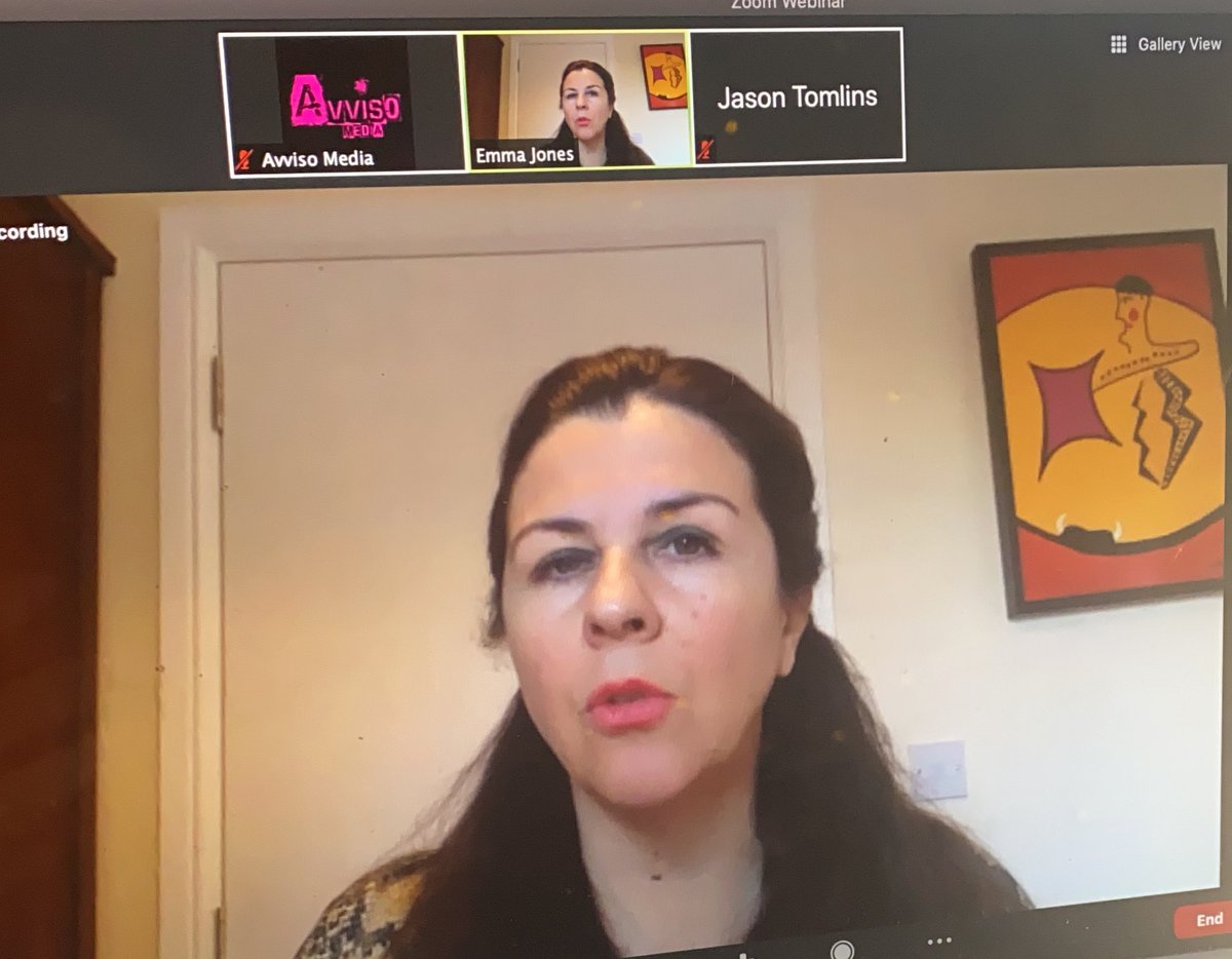 LucysHall's tweet photo. Hearing the business story of @emmaljones and how she’s built @e_nation and the lessons she’s learnt! 
ready to get inspired! #digitalgrowth20 @digita1women https://t.co/KQPGIKMhcW
