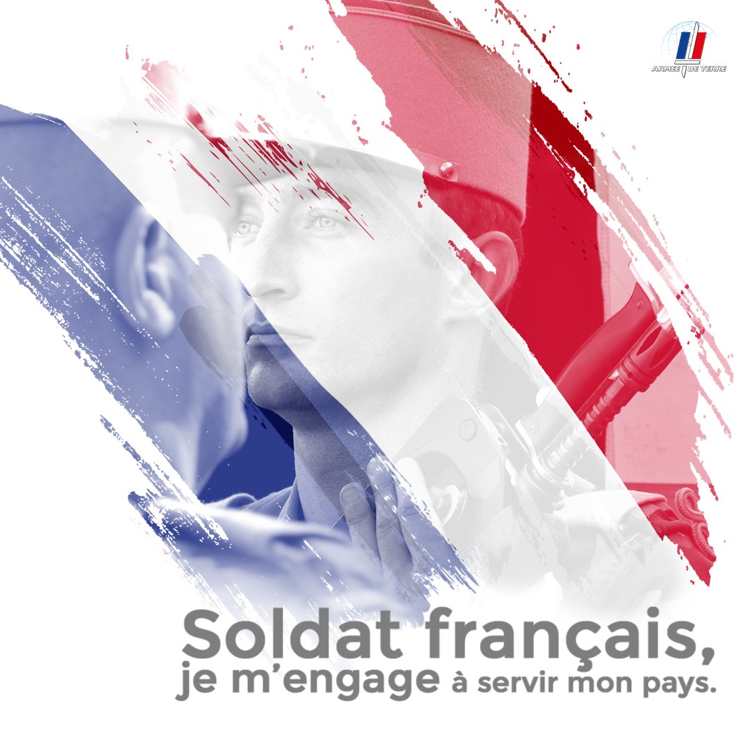 armeedeTerre's tweet photo. #MonCodeDHonneur 📜 10 articles pour rappeler nos vertus militaires, 10 règles qui nous engagent, afin de développer et entretenir les qualités indispensables à l'exercice du métier de soldat de l'@armeedeterre 🇫🇷
👉https://t.co/EUtSeiikOx
#Valeurs https://t.co/tzP6I8llwH