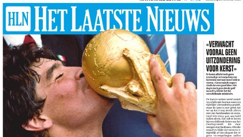 Belgium:HLN - 'Fairytale without a happy ending'Het Belang van Limburg - 'Larger than life'Het Nieuwsblad - 'Immortal'