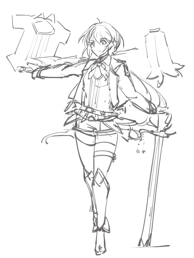 i cant decide between cyro or hydro
she uses dual blades!! one is her regular sword and the other is conjured up!! elemental burst in my head lmao pls understand i got lazy