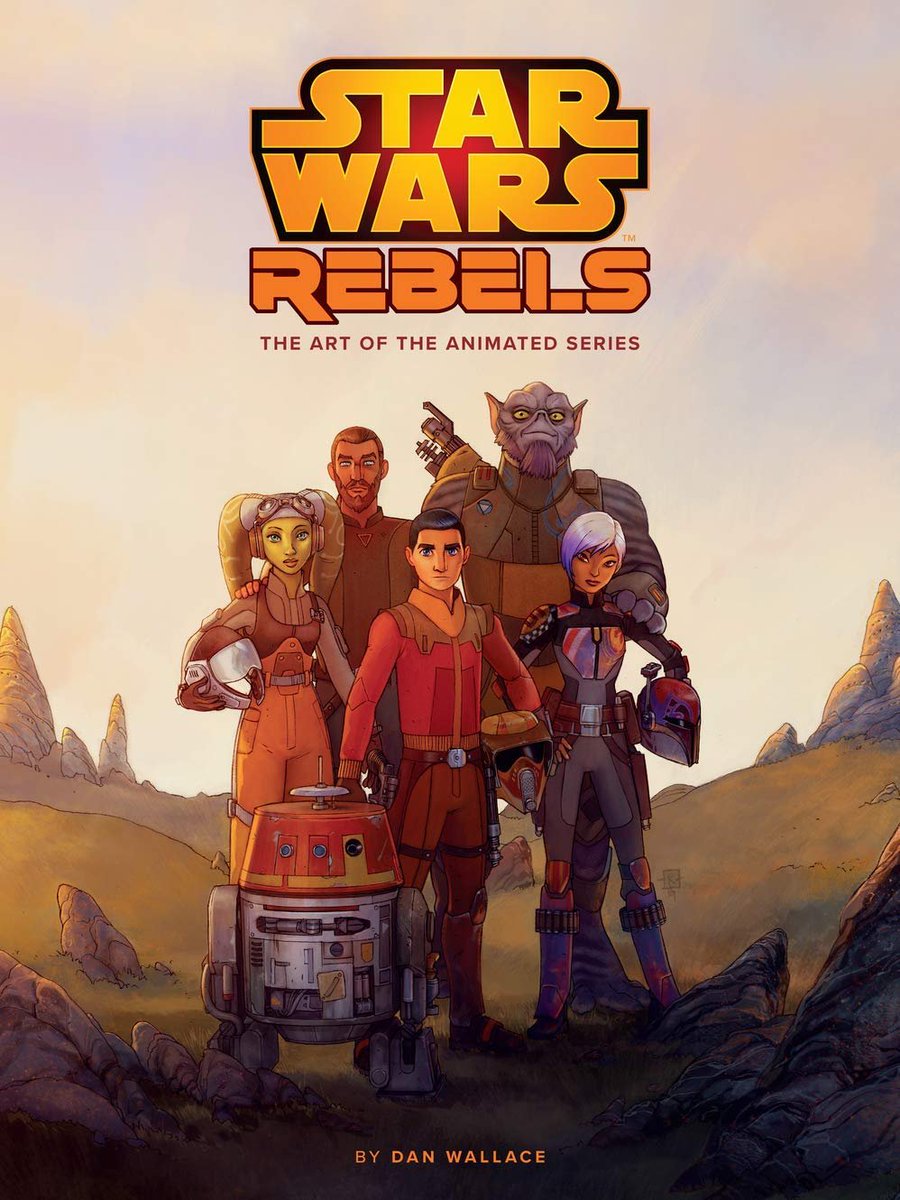 Still Star Wars (sorry but it's not my fault it's the major space license), The Art of Star Wars Rebels by  @danwallaceMSP for  @DarkHorseComics is very good. A great way to reconnect with the late series.