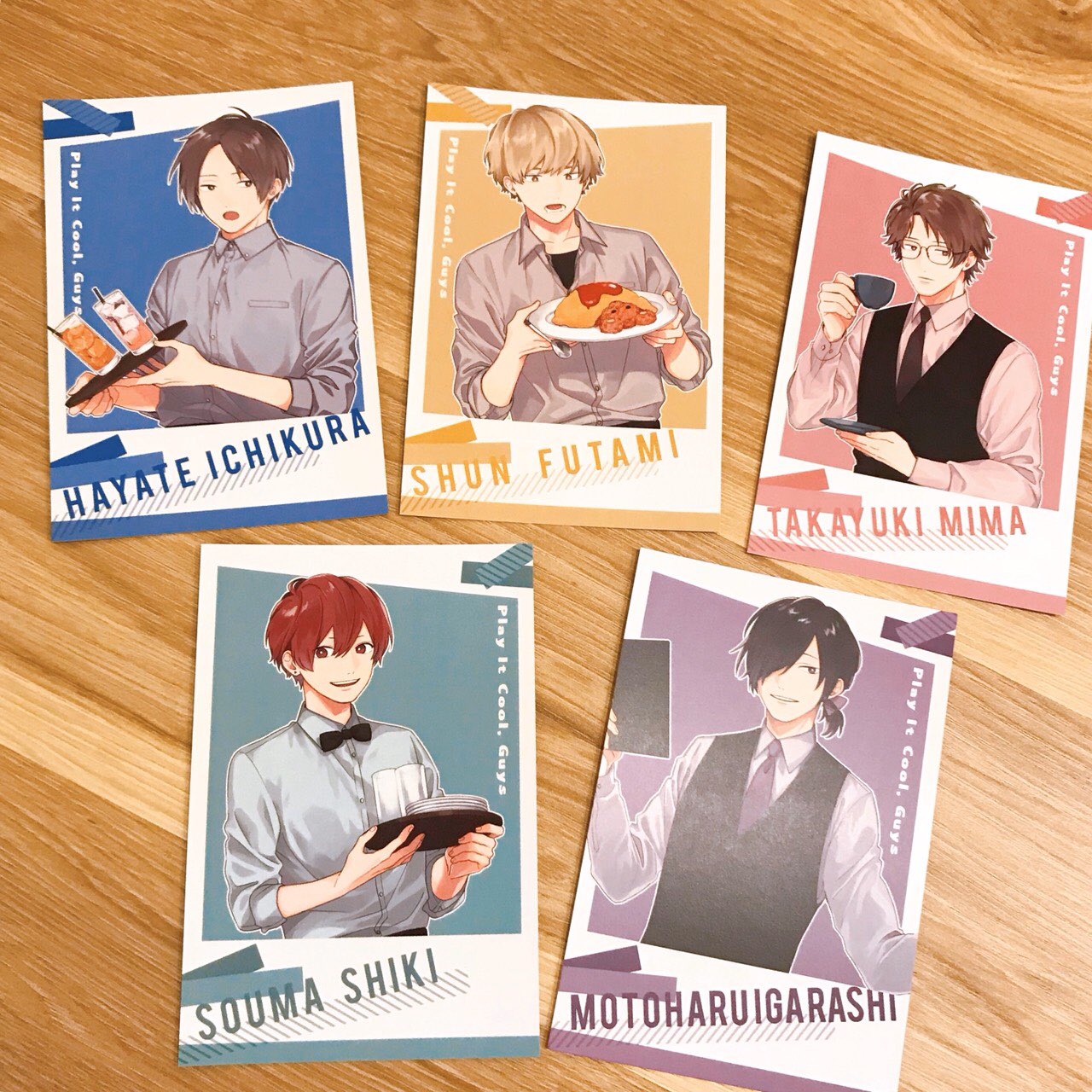 クールドジ男子　カフェ　emocafe 四季　セット クールドジ男子カフェemocafe 四季セット