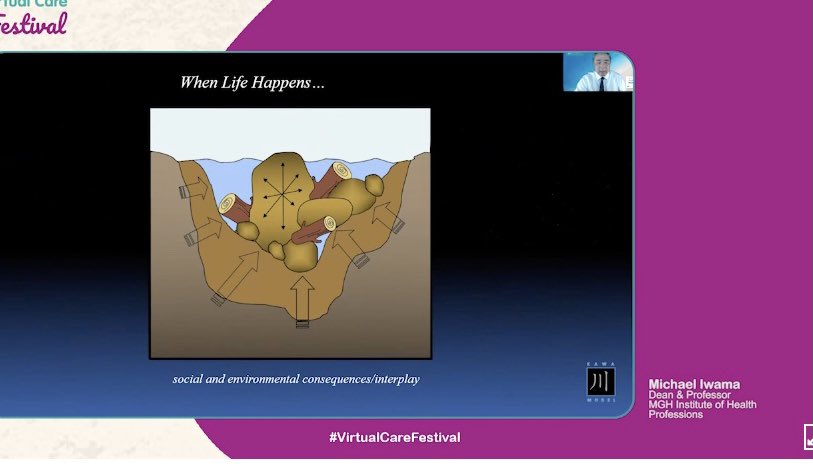 otsamantha's tweet image. ‘Rivers are personal &amp;amp; always dynamic’ @KawaModel #VirtualCareFestival #theOTshow