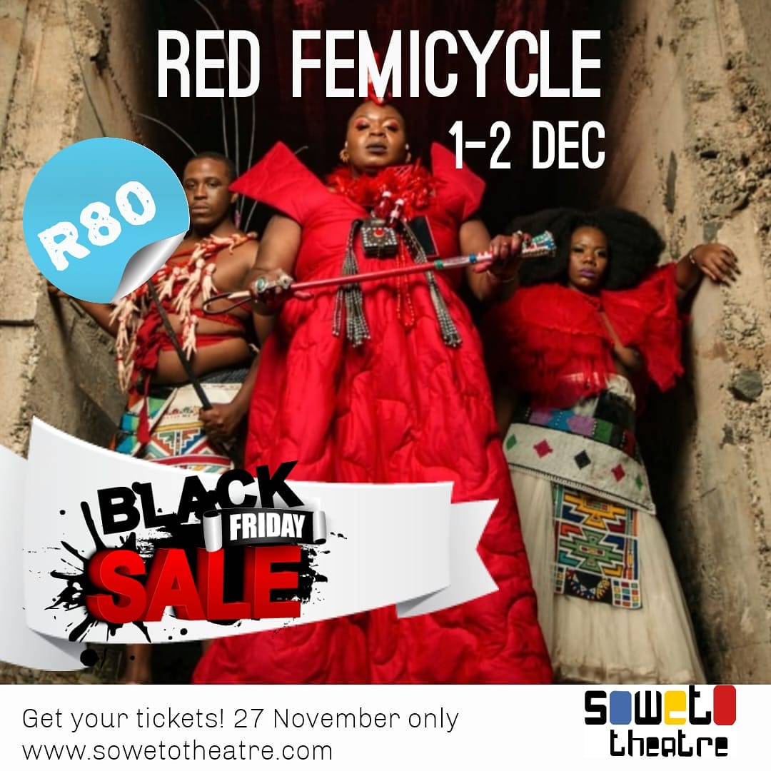 redfemicyle's tweet photo. 🎉BLACK FRIDAY SPECIAL🎉
Tomorrow is your lucky day, Get R20 off your ticket price when you book a seat any time tomorrow!!

Offer valid 27 November ONLY!!!

https://t.co/BXPCon4ObS
#EndDomesticSilence | Black Friday Sale | #GirlzTalkZA https://t.co/TJArng5rbF