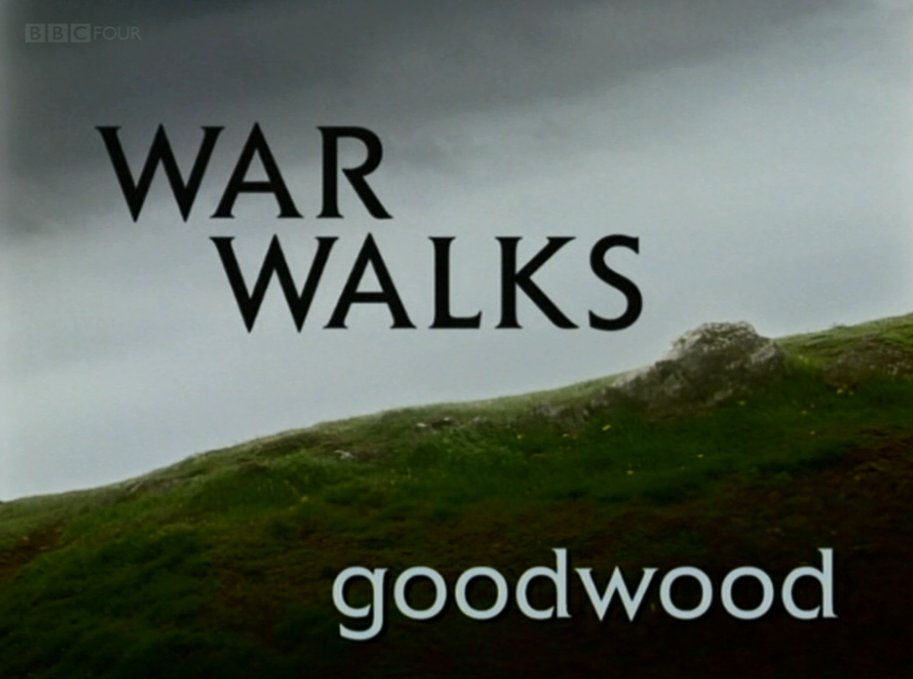 So lets have a look at Richard Holmes' Goodwood ep of  #WarWalks, broadcast back in 1996. A heady time as the war really shifted into popular memory with the landmark 50th Anniversary commemorative events in 1994 and 1995.I was but a wee sprog. /1 #WW2  #SWW  #History  #Normandy