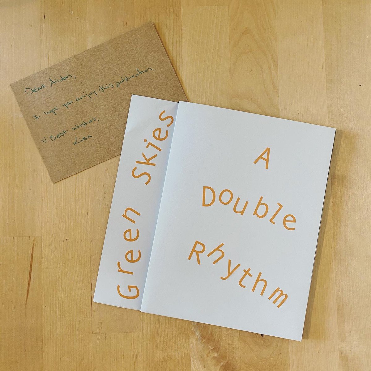 akellymurphy's tweet image. Excellent text by Lily Cahill, and sensational design by @_waysofseeing Copies available from @TBGandS for Dublin Art Book Fair

Thank you kindly Lisa Freeman 🙏🏻