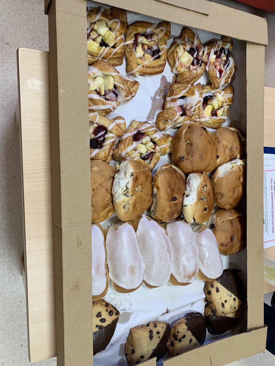 Thank you Syston Bakery for your donation, ⁦<a href="/GeorgeK81661083/">George Kenney</a>⁩ ⁦@UHLfox⁩