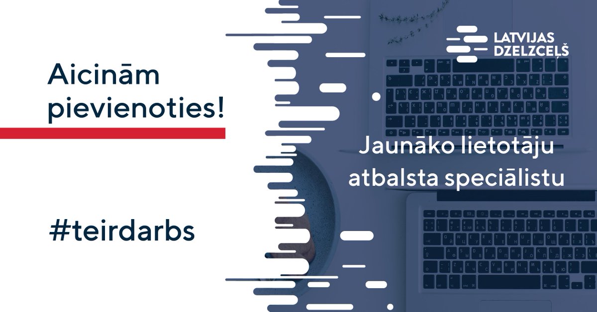 #teirdarbs! Aicinām savam kolektīvam pievienoties lietotāju atbalsta speciālistu.
Vairāk par prasībām pretendentiem uzzini šeit: ej.uz/osp8