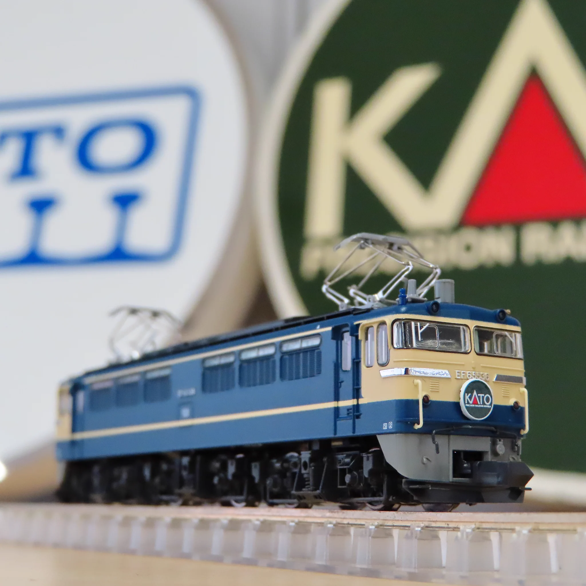 NゲージのKATO в X: „【1/1と1/150のヘッドマーク】 鉄道模型