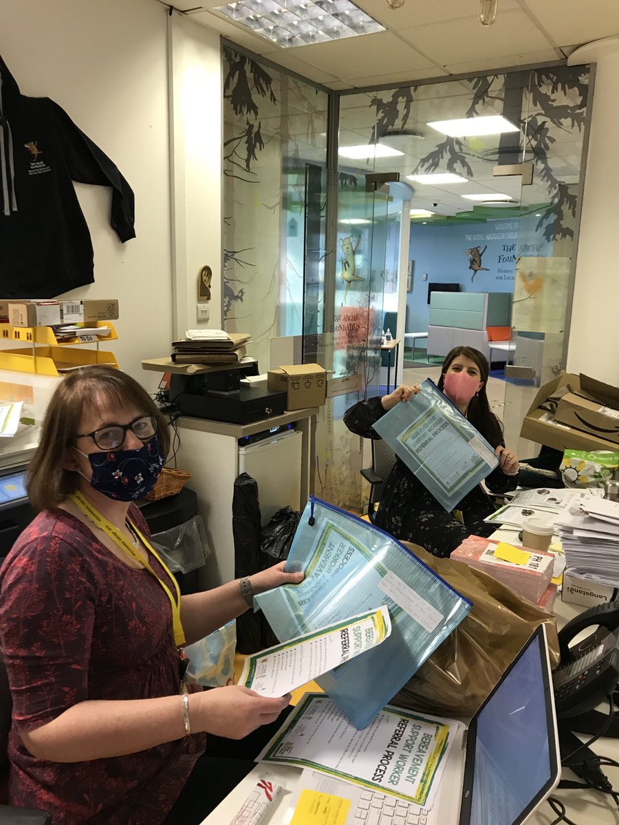 Our GCBN Hospital packs for each ward are going out today - supporting bereaved families across NHS Grampian ⁦<a href="/NHSGrampian/">NHS Grampian</a>⁩ ⁦⁦<a href="/NHSG_RACH/">NHSG_RACH 💙</a>⁩ ⁦<a href="/DrGrays_Elgin/">Dr Gray's Hospital</a>⁩ ⁦<a href="/NHSG_PEFs/">NHSG Practice Education 💙</a>⁩ ⁦<a href="/BBCCiN/">BBC Children in Need</a>⁩