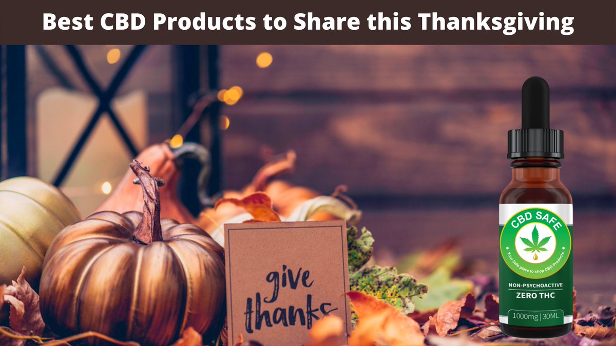 CBDSafeShop's tweet photo. With Thanksgiving nearing ever closer, folks are thinking about their menus, their guests, and their gifts. CBD makes the perfect gift for loved ones. You can share it with anybody, even kids.

Visit Here: https://t.co/JgmdaImxb5

#Cbdsafe #Thanksgiving2020 #CBDProducts #Hempoil https://t.co/WvyYpI6yTs
