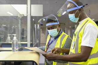 EuropeInGhana's tweet photo. This week, with the support of the EU #AfricaTrustFund, IOM &amp; the Government of Ghana assisted 157 Ghanaian migrants to return from Libya. The charter flight was the first since the reopening of the Kotoka International Airport on 1 September following #COVID19 related closure. https://t.co/BksZjHaYkx
