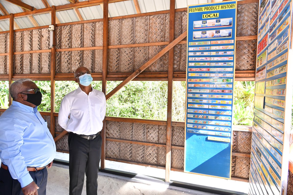 President <a href="/ibusolih/">Ibrahim Mohamed Solih</a> visits Felivaru Island