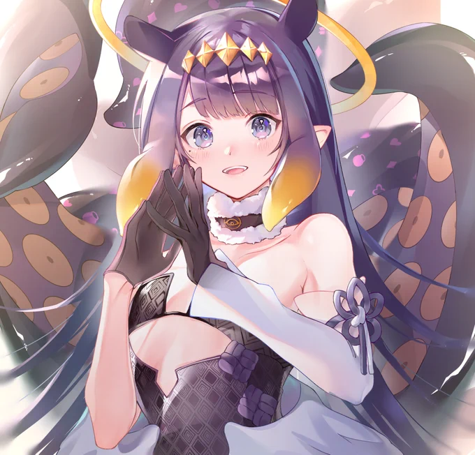 最近ハマってるhololiveENのinaちゃんを描きました!🐙🐙🐙

#inART #いなート 