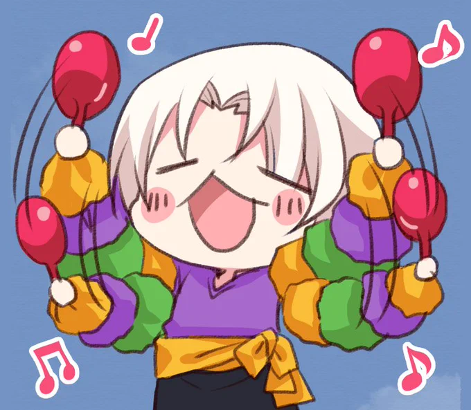 サンバルンバ♪
#毎日先輩スタンプ 
単行本重版分も順調に売れているみたいで
本当に皆さんに感謝デスっ!! 