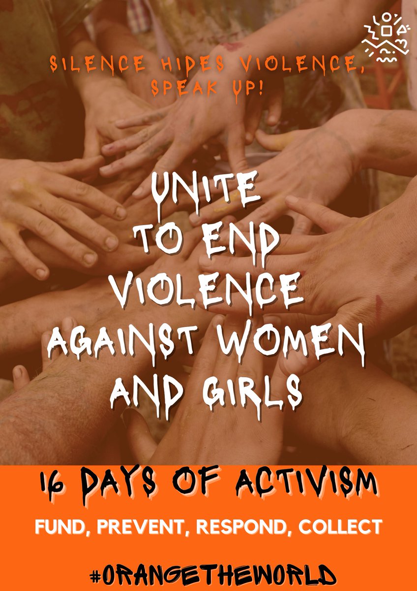 Right Here, Right Now Zimbabwe (@rhrnzw) on Twitter photo We join the world as we #UNiTE to end violence against women and girls. Remember to play your part as a young person by reporting any form of violence against women and girls within your communities.
SILENCE HIDES VIOLENCE 
#16Days
#stopviolenceagainstwomen
#GenerationEquality We join the world as we #UNiTE to end violence against women and girls. Remember to play your part as a young person by reporting any form of violence against women and girls within your communities.
SILENCE HIDES VIOLENCE 
#16Days
#stopviolenceagainstwomen
#GenerationEquality