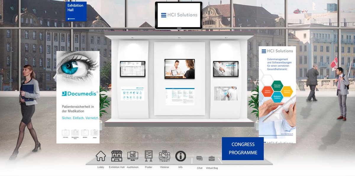 HCISolutions_AG's tweet photo. Am diesjährigen #GSASA #Kongress sind wir erstmals mit einem virtuellen Messestand anwesend. An unserem Stand stellen wir unsere Angebote für #Spitalapotheken vor und beantworten Ihre Fragen via Chat.
Wir freuen uns auf Ihren virtuellen Besuch!
https://t.co/P2PCTc50iG https://t.co/kCC8zGmc5C
