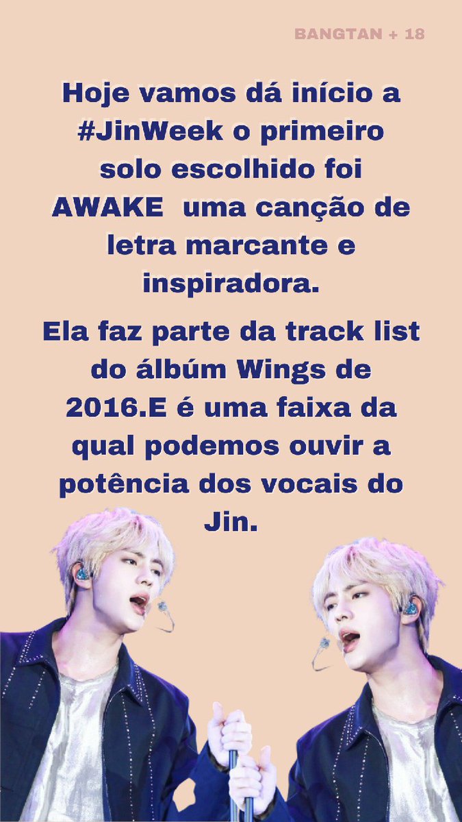 Whalien52Br_'s tweet photo. GO GO ARMYS!
#JinWeek
#StreamAwake 
#Bangtanplus18 

@BTS_twt https://t.co/HwdbENtgjx