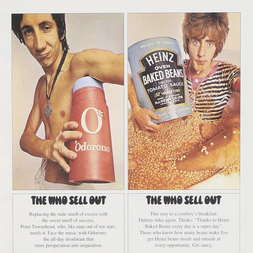 316 - The Who - The Who Sell Out (1967) - The Who's second album in the list so far. Reading the title, I thought it might be about Daltrey becoming a Tory. Concept album with comedy skits. It was ok. Highlights: Mary Anne with the Shaky Hand, Odorono, Tattoo, I Can See For Miles