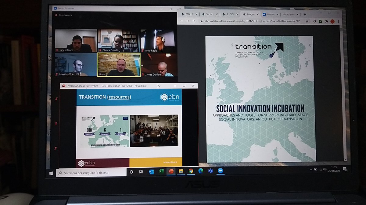 ArcaIncubatore's tweet photo. RT @ChiaraDavalli: This morning together with @West_BIC sharing the learnings of #TRANSITIONproject with a focus on the Social Innovation Journey &amp; the toolbox. Such a great project 🤩 &amp; relevant outcomes which are still very true and useful today! @E… https://t.co/NAFmidRlhN