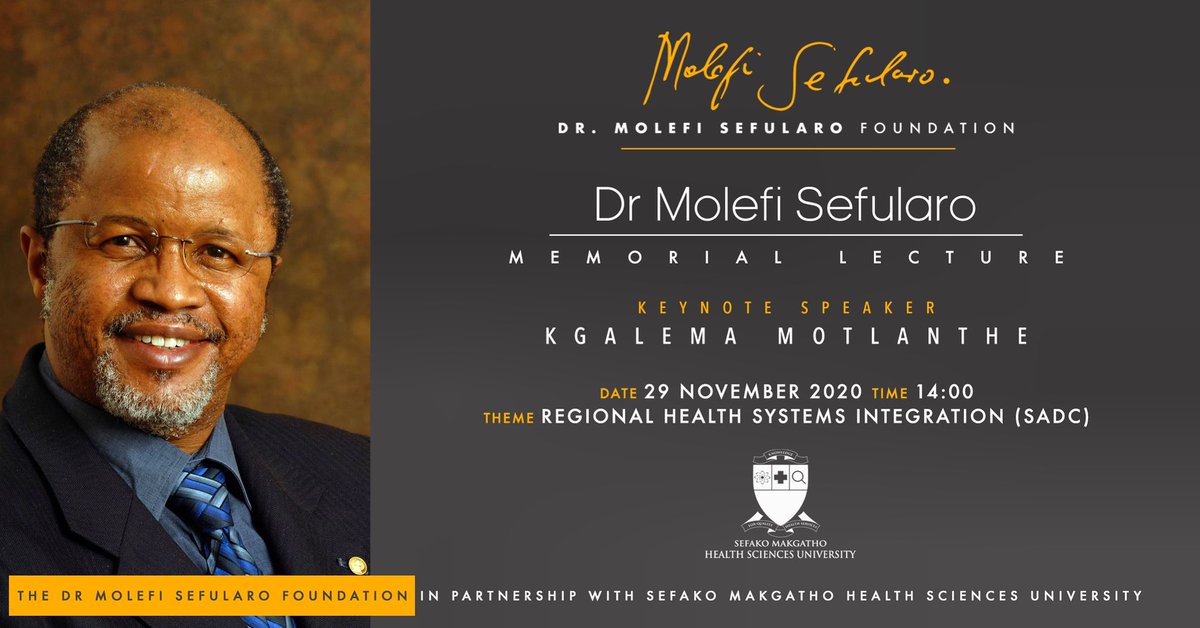 DrMSefularo's tweet photo. Catch Masechaba Sefularo @Mase_Sefularo on Motsweding FM @motswedingfm at 13h40 as she sheds more light on the upcoming #DrSefularoLecture and the former deputy health minister’s legacy. https://t.co/8ZkaUpsXTd