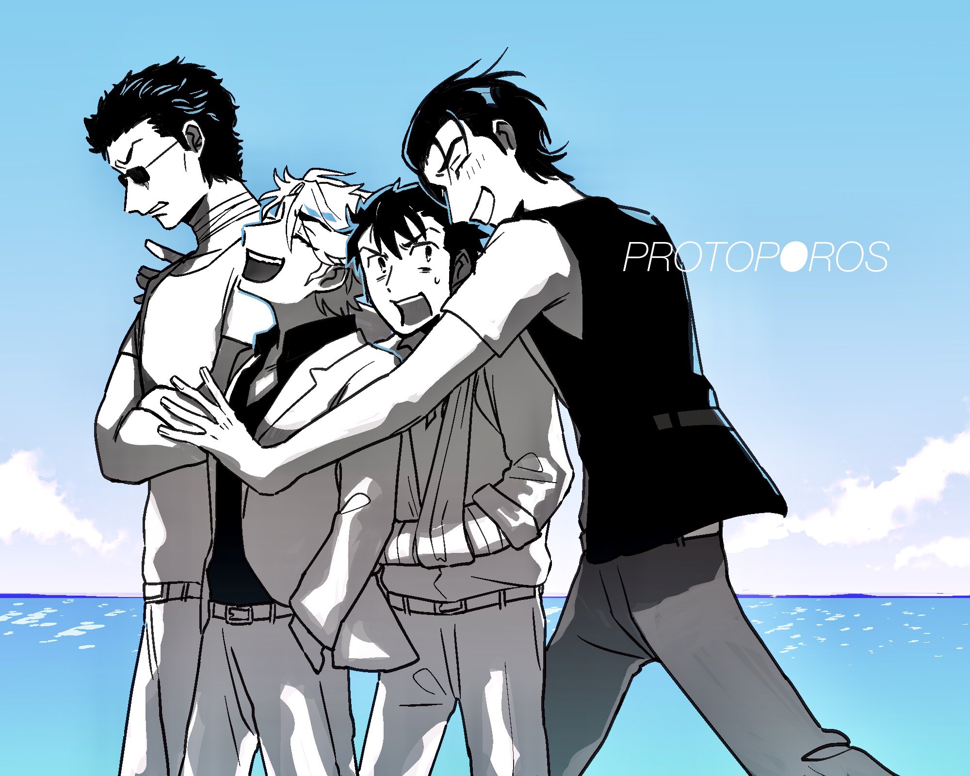 ﾁﾀﾞ 43 46 嘘喰いプロトポロス編まで読んだ プロトポロス編でキミだけの最強の 発狂 を手に入れてライバルに差をつけろ 35 巻