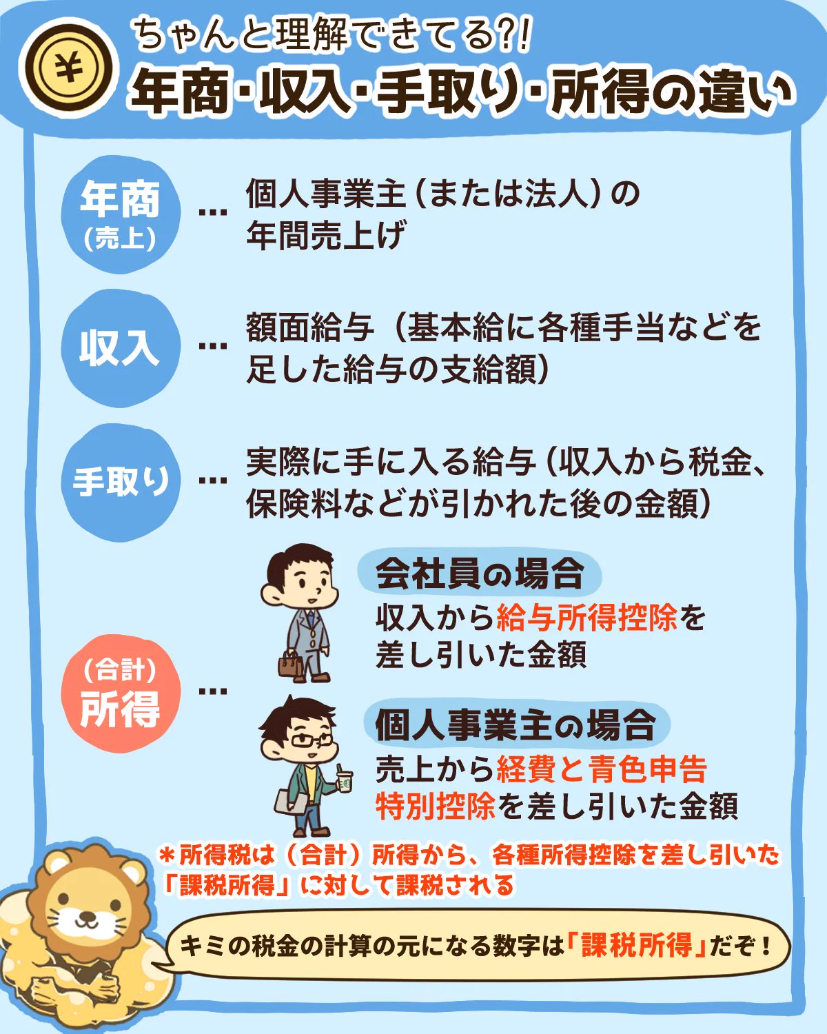 もうすぐ年末調整の季節です。難しい言葉をわかりやすくまとめてくれていて参考になります。