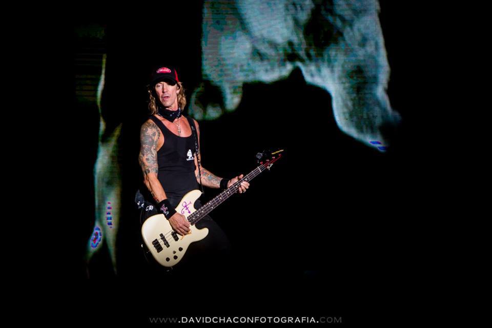 Today 4 years ago <a href="/gunsnroses/">Guns N' Roses</a> played in #CostaRica Here a great shot of <a href="/DuffMcKagan/">Duff McKagan</a> taken by <a href="/davidchaconm/">David Chacon Fotografia</a> #gunsnroses #notinthislifetime #duffmckagan