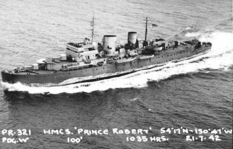 RLitwiller's tweet photo. #OTD 26/11/1939 #RememberRCN –The @RoyalCanNavy begins converting two Canadian National Steamship liners into armed merchant cruisers, starting with Prince Robert and followed by Prince David. Work on a 3rd vessel, Prince Henry begins in March 1940. @CNRailway https://t.co/jBPK2ZXEBI