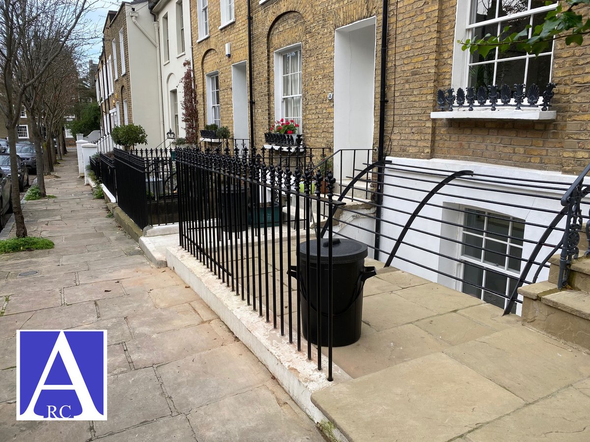 ArcFabLondon's tweet photo. Brand new reproduction steel/cast iron railings installed in Ripplevale Grove, Islington, London N1.

#steel #fabrications #steelfabrication #railings #reproduction #construction https://t.co/xtkyQbKQde