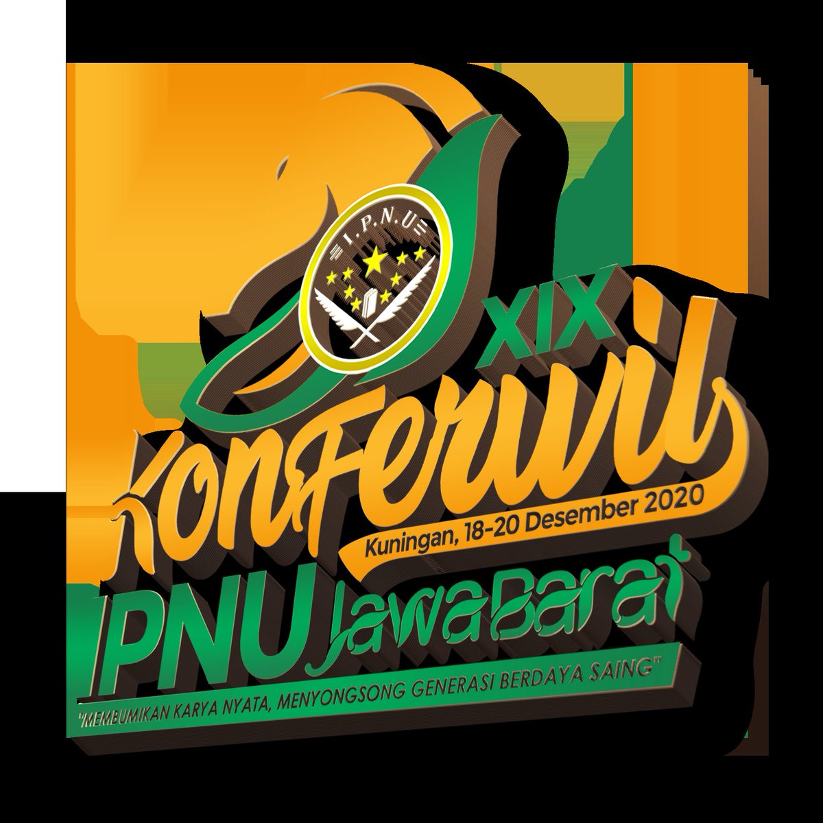 Logo Konferwil IPNU Jawa Barat ke 19 
"Membumikan Karya Nyata, Menyongsong Generasi Bersaya Saing."