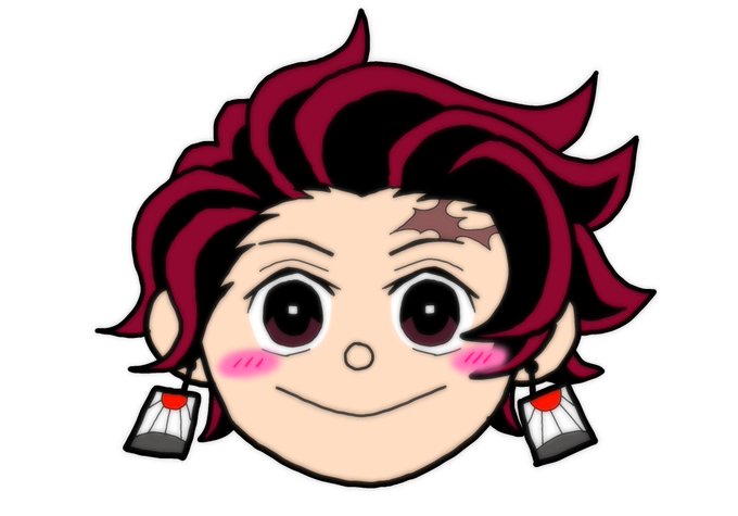 みっちーさんがTwitterに投稿した竈門炭治郎(鬼滅の刃)のイラスト。