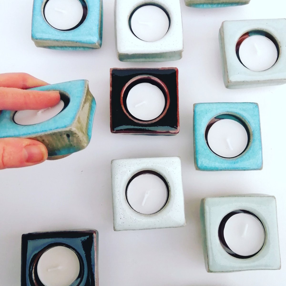Square candle holders available <a href="/craftmarketken/">@craftmarketkendal</a>
shopappy.com/kendal/james-h…
#ceramics #interiors #shoplocal