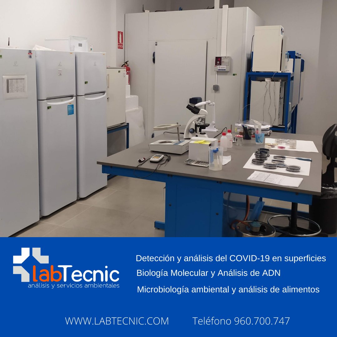 labtecnic's tweet image. Nueva Área de Biología Molecular. Análisis de ADN. 
Tu laboratorio en #Gandia. #laboratorio #labtecnic #adn